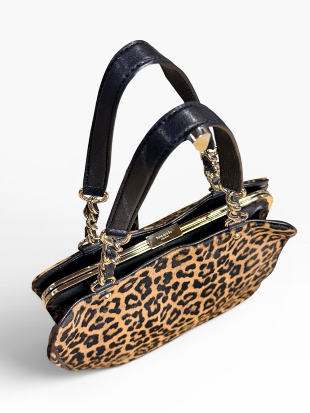 Kate Spade Leopard Print Calf Hair Shoulder Bag - Picture 5 of 16